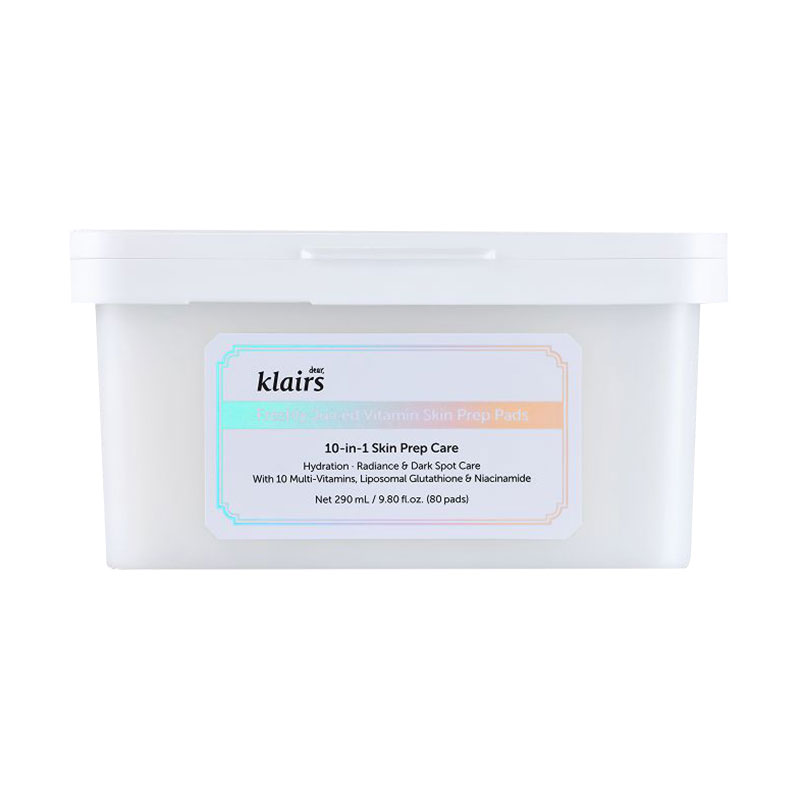 Пади для обличчя Dear Klairs Freshly Juiced Vitamin Skin Prep Pads з вітаміном С, 290 мл, 80 шт